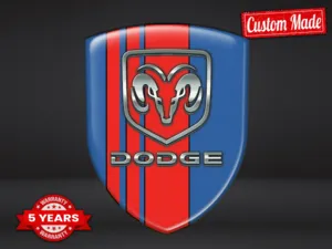 Dodge Sticker Bombé Moderne Stylé Max Édition Durable
